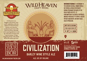 Civilization Barley Wine Style Ale February 2016