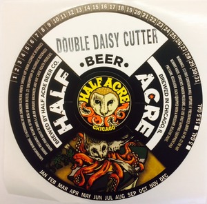 Half Acre Beer Co Double Daisy Cutter Keg Collar February 2016