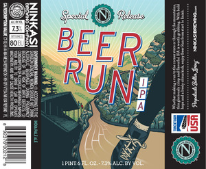 Ninkasi Brewing Company Beer Run IPA
