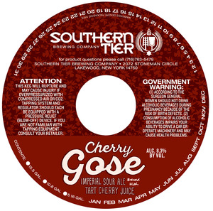 Southern Tier Brewing Company Imperial Cherry Gose