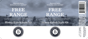 Kalona Brewing Company Free Range Honey Kolsch Style Ale