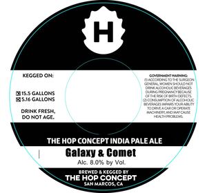 The Hop Concept Galaxy & Comet February 2016