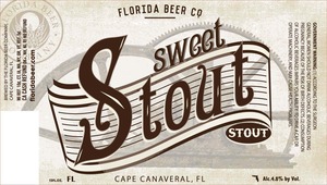 Florida Beer Company Sweet Stout February 2016