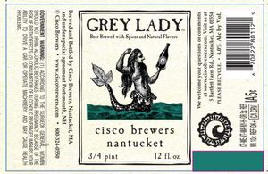 Cisco Brewers Grey Lady February 2016