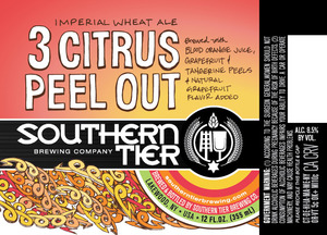 Southern Tier Brewing Company 3 Citrus Peel Out