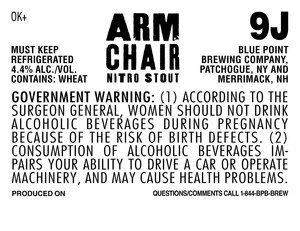 Blue Point Brewing Company Armchair Nitro
