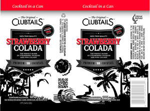 Clubtails Straberry Colada February 2016