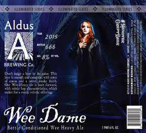 Wee Dame Bottle Conditioned Wee Heavy Ale
