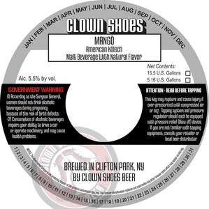 Clown Shoes Mango February 2016