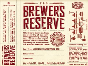 Brewer's Reserve 