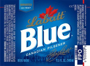 Labatt Blue March 2016