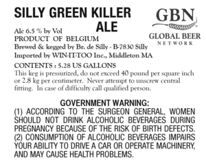 Silly Green Killer February 2016