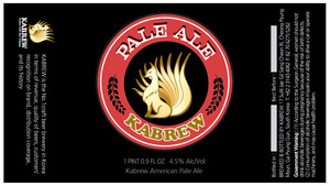 Kabrew Pale Ale March 2016