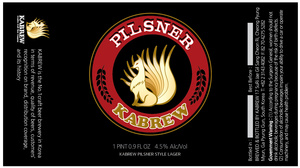 Kabrew Pilsner Style Lager