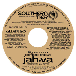 Southern Tier Brewing Company Jahva