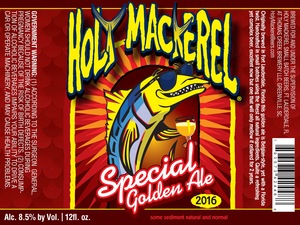 Holy Mackerel Special Golden Ale February 2016