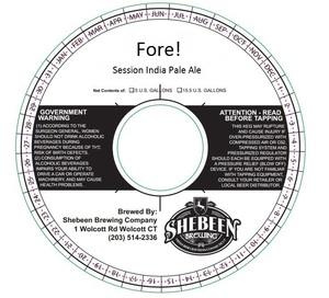 Shebeen Brewing Company Fore! February 2016