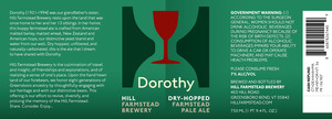 Hill Farmstead Brewery Dorothy Farmstead Ale February 2016