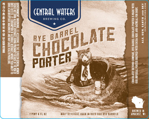 Central Waters Brewing Company Rye Barrel Chocolate Porter