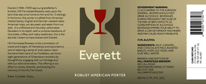 Hill Farmstead Brewery Everett Porter