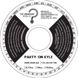 The Unknown Brewing Company Party On Kyle