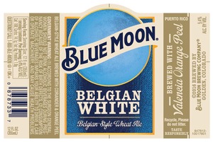 Blue Moon Belgian White February 2016