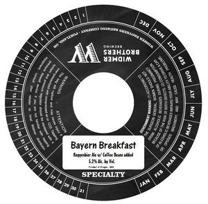 Widmer Brothers Brewing Company Bayern Breakfast