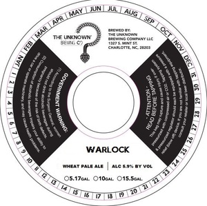 The Unknown Brewing Company Warlock