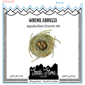 Wrens Abruzzi Appalachian Grisette Ale 