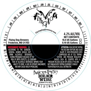 Flying Dog Berliner Weisse March 2016