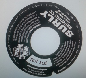 Ten Ale February 2016