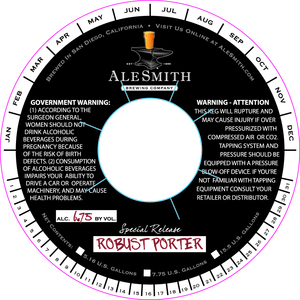 Alesmith Robust Porter February 2016