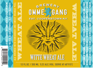 Ommegang Witte Wheat Ale