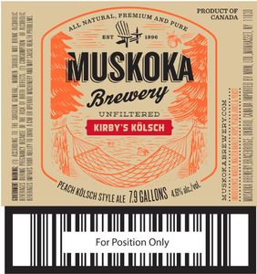 Muskoka Kirby's Kolsch