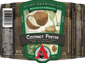 Avery Brewing Co. Coconut Porter