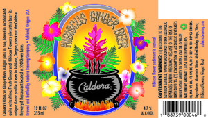 Caldera Hibiscus Ginger Beer