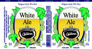 Caldera White Ale March 2016