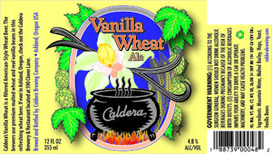 Caldera Vanilla Wheat February 2016