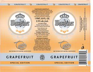 Warsteiner Grapefruit February 2016