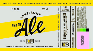 Lakefront Brewery Smash Single Malt And Single Hop March 2016