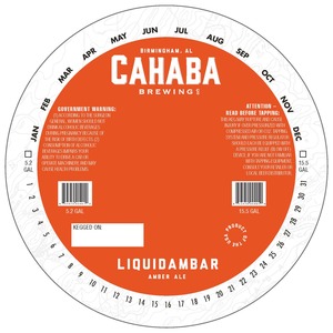 Cahaba Brewing Company Liquidambar February 2016