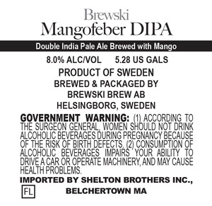 Brewski Brew Mangofeber Dipa