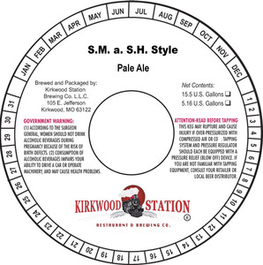 Kirkwood Station Brewing Co. S.m.a.s.h. Style Pale Ale