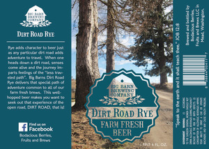 Big Barn Brewing Co Dirt Road Rye