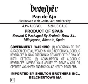 Bronher Pan De Ajo February 2016