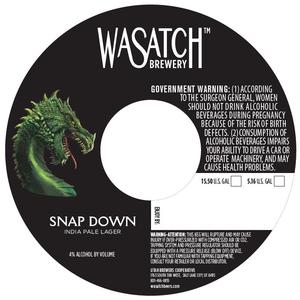 Wasatch Brewery Snap Down February 2016