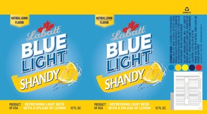 Labatt Blue Light Shandy February 2016
