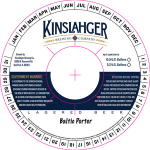 Kinslahger Baltic Porter