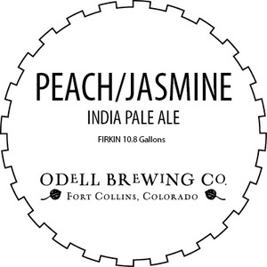 Odell Brewing Company Peach-jasmine IPA