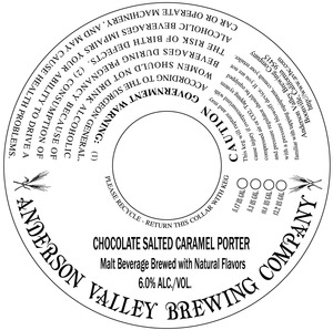 Anderson Valley Brewing Company Chocolate Salted Caramel Porter February 2016